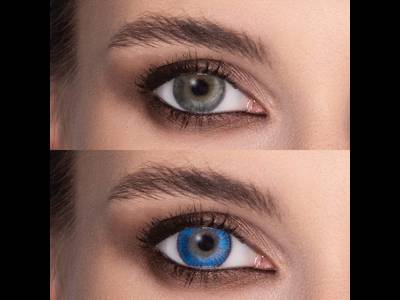 FreshLook ColorBlends True Sapphire - Lente me Ngjyre & Optike (2 lente)