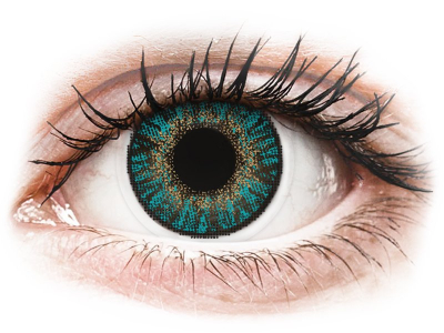 FreshLook ColorBlends Turquoise - Lente me Ngjyre & Optike (2 lente) - Coloured contact lenses