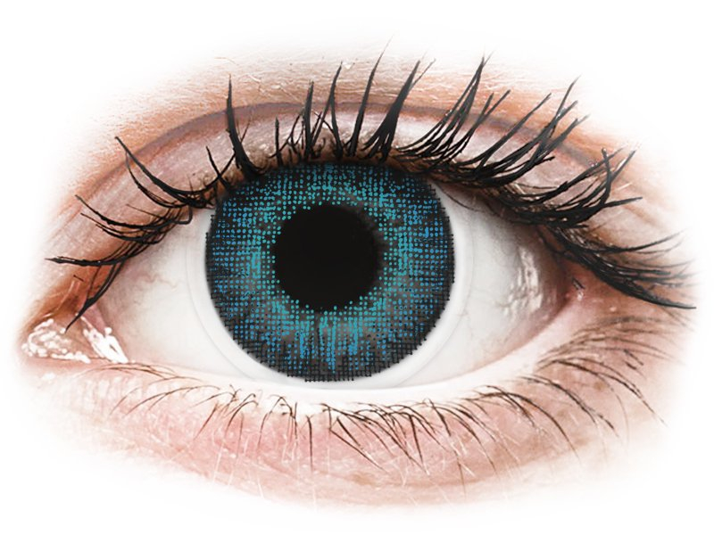 Air Optix Colors - Brilliant Blue - Lente me Ngjyre & Optike (2 lente) - Coloured contact lenses