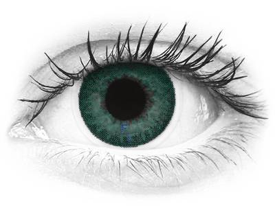 FreshLook Dimensions Carribean Aqua - Lente me Ngjyre & Optike (6 lente)