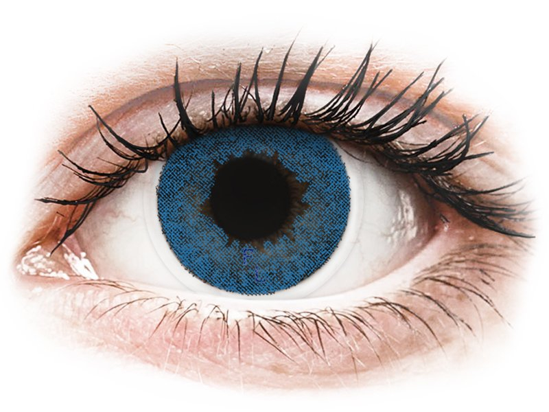 FreshLook Dimensions Pacific Blue - Lente me Ngjyre & Optike (6 lente) - Coloured contact lenses