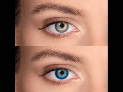 FreshLook Dimensions Pacific Blue - Lente me Ngjyre & Optike (6 lente)