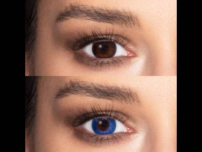 FreshLook Colors Sapphire Blue - Lente me Ngjyre (2 lente)