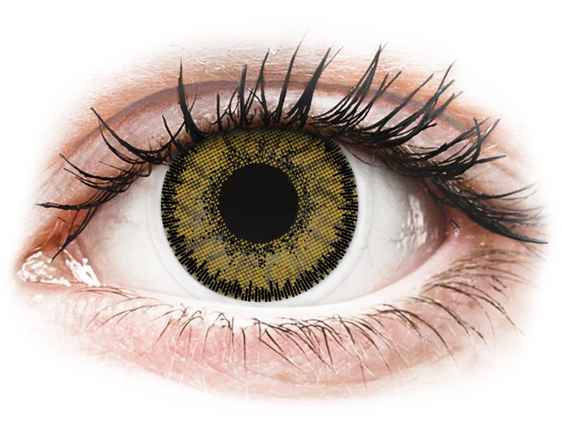 SofLens Natural Colors Dark Hazel - Lente me Ngjyre & Optike (2 lente) - Coloured contact lenses