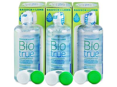 Biotrue solucion 3 x 300 ml - Economy 3-pack - solution