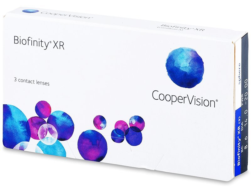 Biofinity XR (3 lente) - Monthly contact lenses