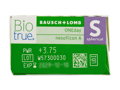 Biotrue ONEday (30 lente) - Attributes preview