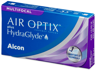 Air Optix plus HydraGlyde Multifocal (3 lenses) - Monthly contact lenses