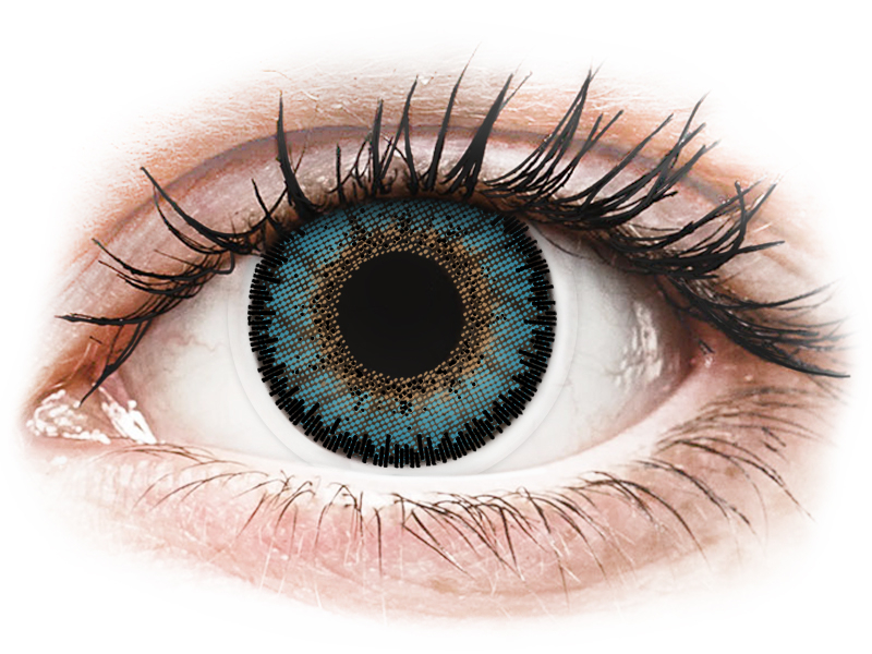 ColourVUE 3 Tones Aqua - Lente me Ngjyre (2 lente) - Coloured contact lenses