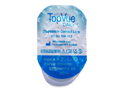 TopVue Daily (10 lente) - Blister pack preview