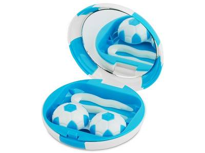 Kuti per Lente pasqyre Football - blu