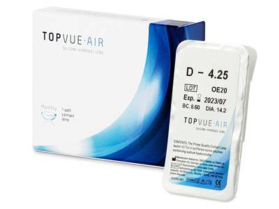 TopVue Air - Lente kontakti (1 lente)