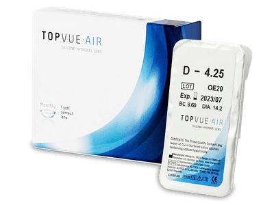 TopVue Air - Lente kontakti (1 lente)