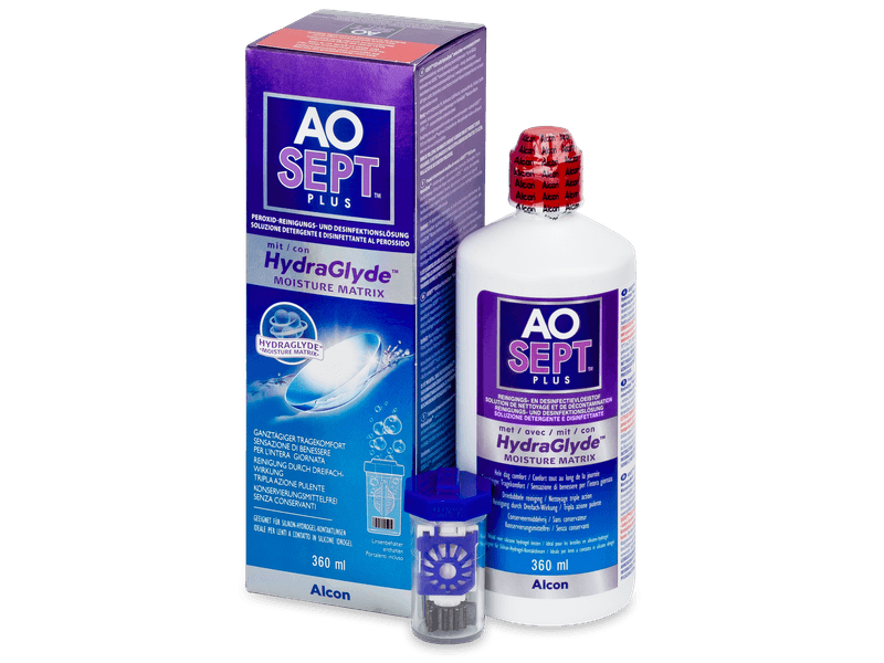 AO SEPT PLUS HydraGlyde Solucion 360 ml - Cleaning solution
