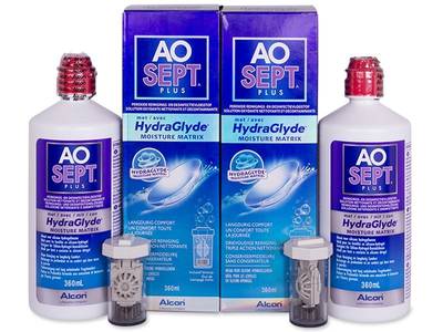 AO SEPT PLUS HydraGlyde Solucion 2 x 360 ml - Previous design