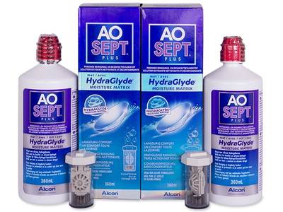 AO SEPT PLUS HydraGlyde Solucion 2 x 360 ml - Previous design