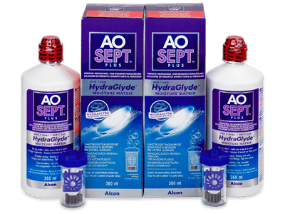 AO SEPT PLUS HydraGlyde Solucion 2 x 360 ml - Ky produkt është disponibël edhe në këtë format