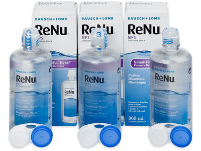 ReNu MPS Sensitive Eyes solution 3 x 360 ml - Economy 3-pack - solution