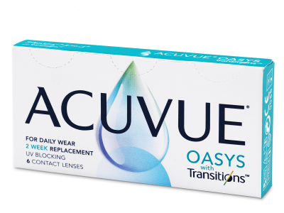 Acuvue Oasys with Transitions (6 lenses) - Bi-weekly contact lenses