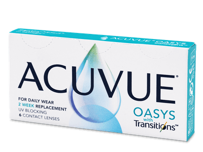 Acuvue Oasys with Transitions (6 lenses) - Bi-weekly contact lenses