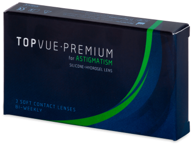 TopVue Premium for Astigmatism (3 Lente) - Toric contact lenses