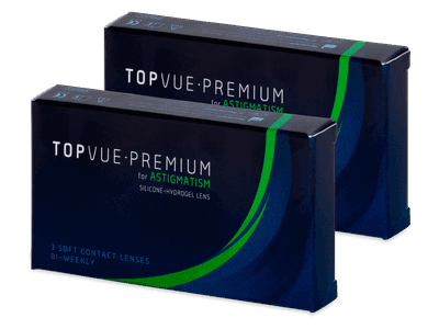 TopVue Premium for Astigmatism (6 lente) - Toric contact lenses