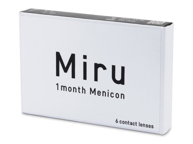 Miru 1month Menicon (6 lenses) - Monthly contact lenses