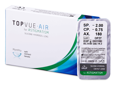 TopVue Air for Astigmatism (1 lente) - Toric contact lenses