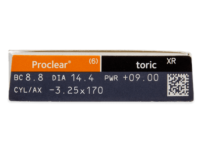 Proclear Toric XR (6 lente) - Attributes preview