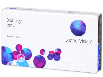 Biofinity Toric (3 lente) - Toric contact lenses