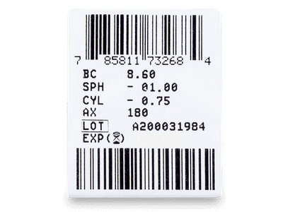 Bausch + Lomb ULTRA for Astigmatism (3 lenses) - Attributes preview