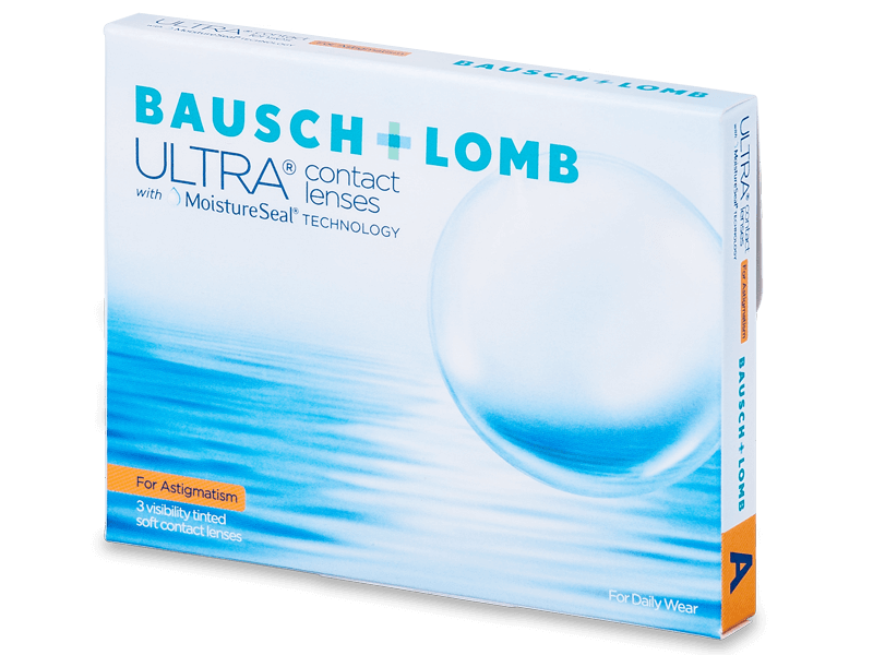 Bausch + Lomb ULTRA for Astigmatism (3 lenses) - Toric contact lenses
