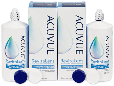 Acuvue RevitaLens solucion 2 x 360 ml - Economy duo pack - solution