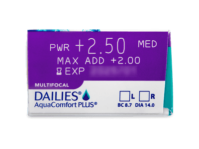 Dailies AquaComfort Plus Multifocal (90 lente) - Attributes preview