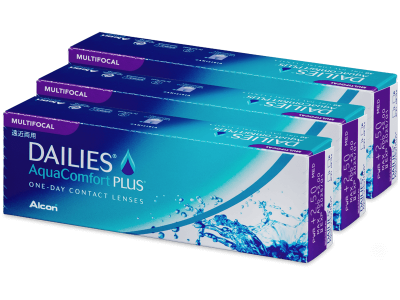 Dailies AquaComfort Plus Multifocal (90 lente) - Multifocal contact lenses