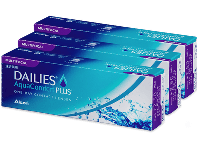 Dailies AquaComfort Plus Multifocal (90 lente) - Multifocal contact lenses