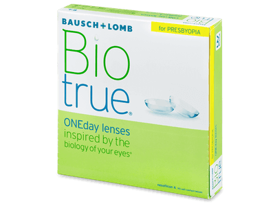 Biotrue ONEday për Presbyopia (90 Lente) - Lente Ditore