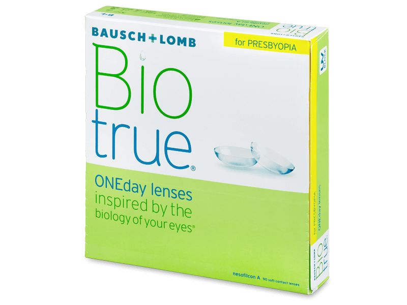 Biotrue ONEday për Presbyopia (90 Lente) - Lente Ditore