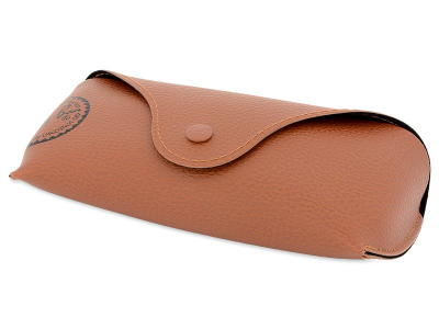 Syze Dielli Ray-Ban RB2132 - 901/58 POL - Original leather case (illustration photo)