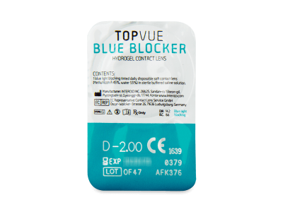 TopVue Blue Blocker (5 lenses) - Blister pack preview