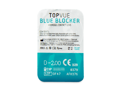 TopVue Blue Blocker (5 lenses) - Blister pack preview