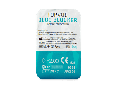 TopVue Blue Blocker (30 lenses) - Blister pack preview