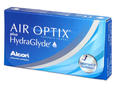 Air Optix plus HydraGlyde (6 lente)