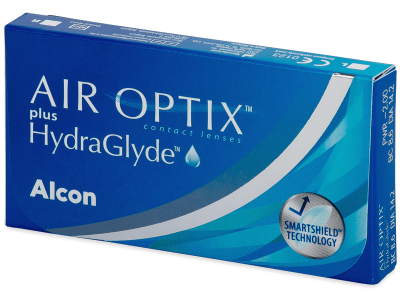 Air Optix plus HydraGlyde (6 lente) - Monthly contact lenses