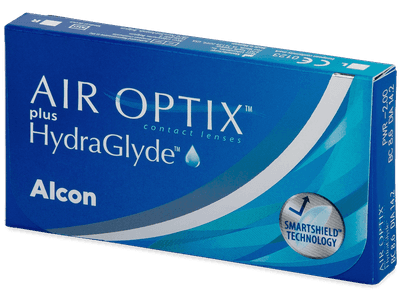 Air Optix plus HydraGlyde (6 lente) - Monthly contact lenses