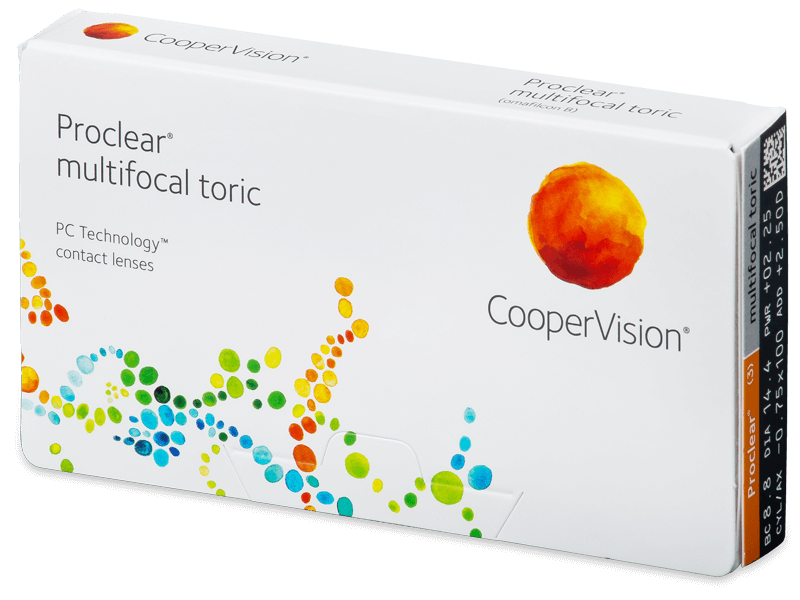 Proclear Multifocal Toric (3 lenses) - Monthly contact lenses