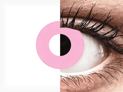 CRAZY LENS - Barbie Pink - Lente optike ditore (2 lente)