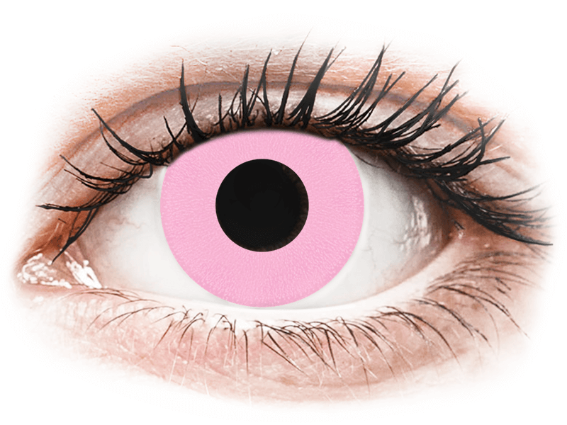 CRAZY LENS - Barbie Pink - Lente optike ditore (2 lente) - Coloured contact lenses