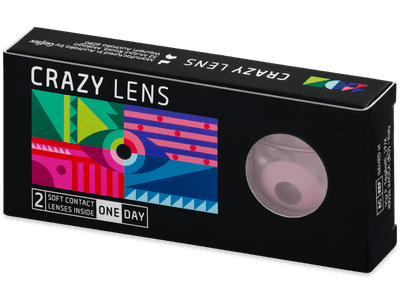 CRAZY LENS - Barbie Pink - Lente kozmetike ditore (2 lente)