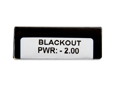 CRAZY LENS - Black Out - Lente optike ditore (2 lente) - Attributes preview